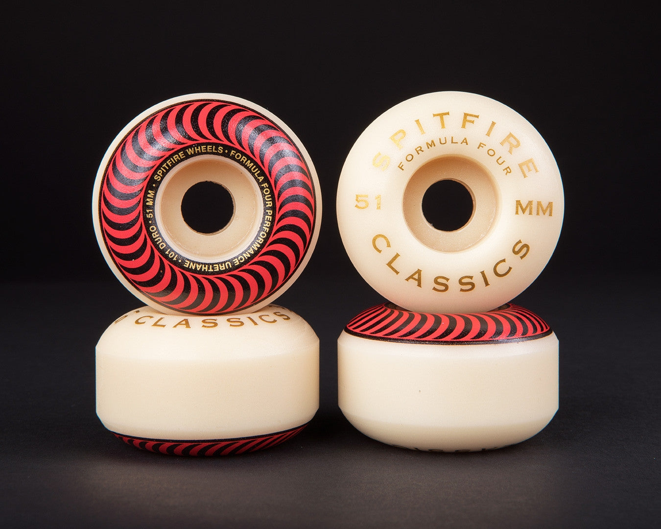 Spitfire - F4 Classics 51MM 101A Skateboard Wheels