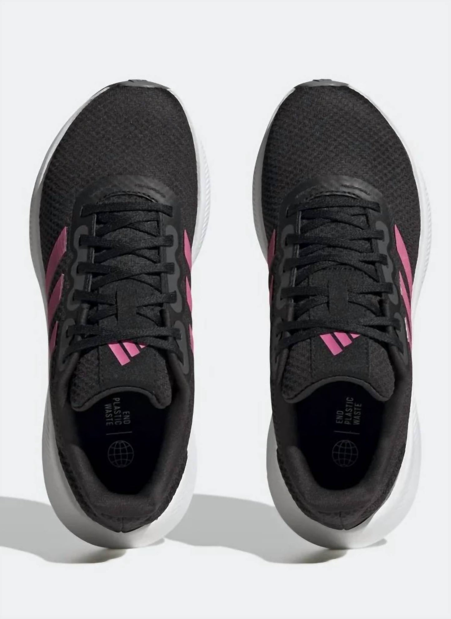 Womens Runfalcon 3.0 W Running Shoe In Black, Pulse Magenta, Grey