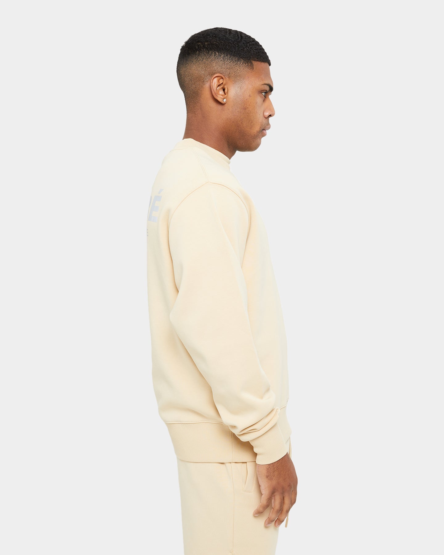 Carre Premium Motion Crewneck Cappuccino/Grey