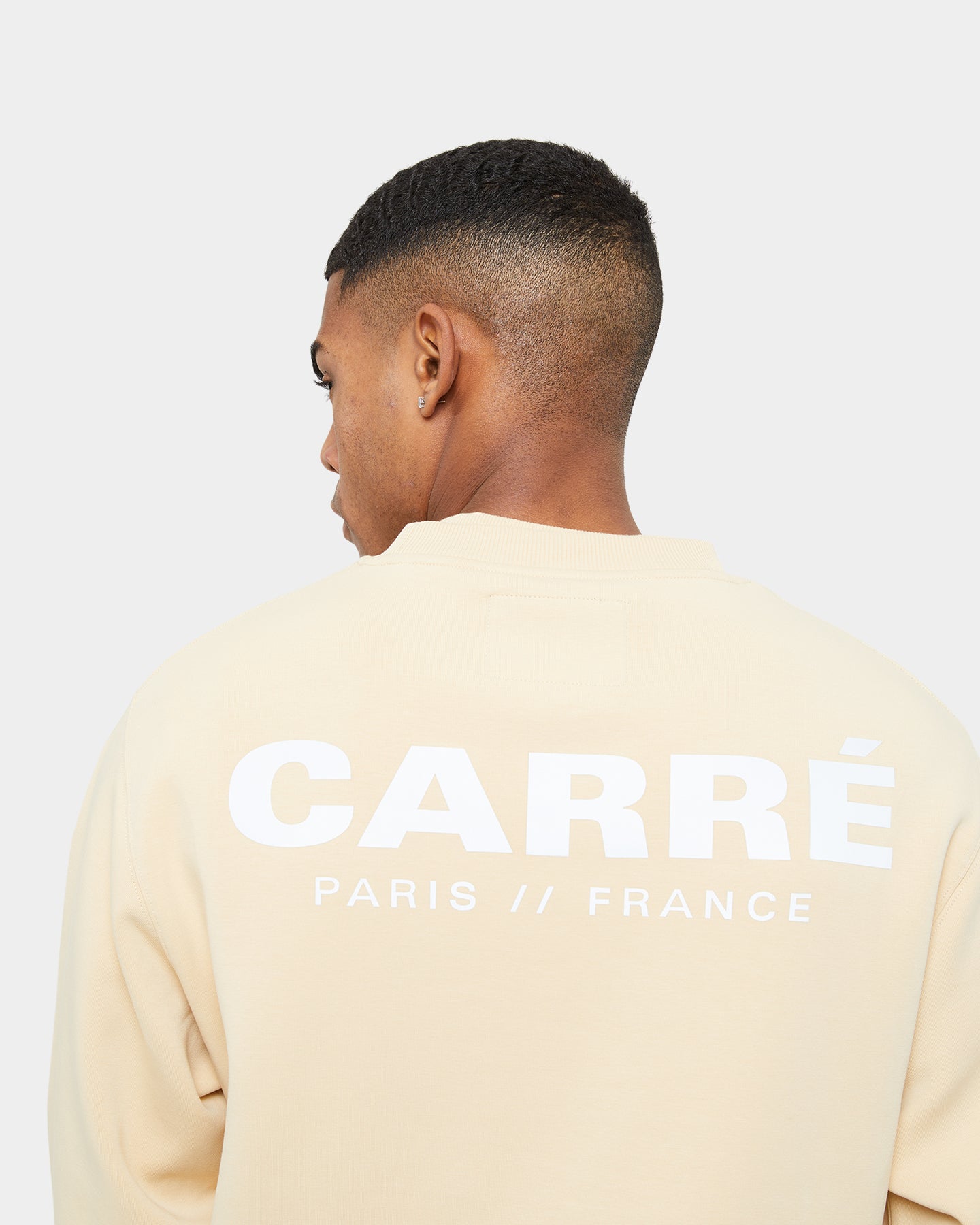 Carre Premium Motion Crewneck Cappuccino/Grey