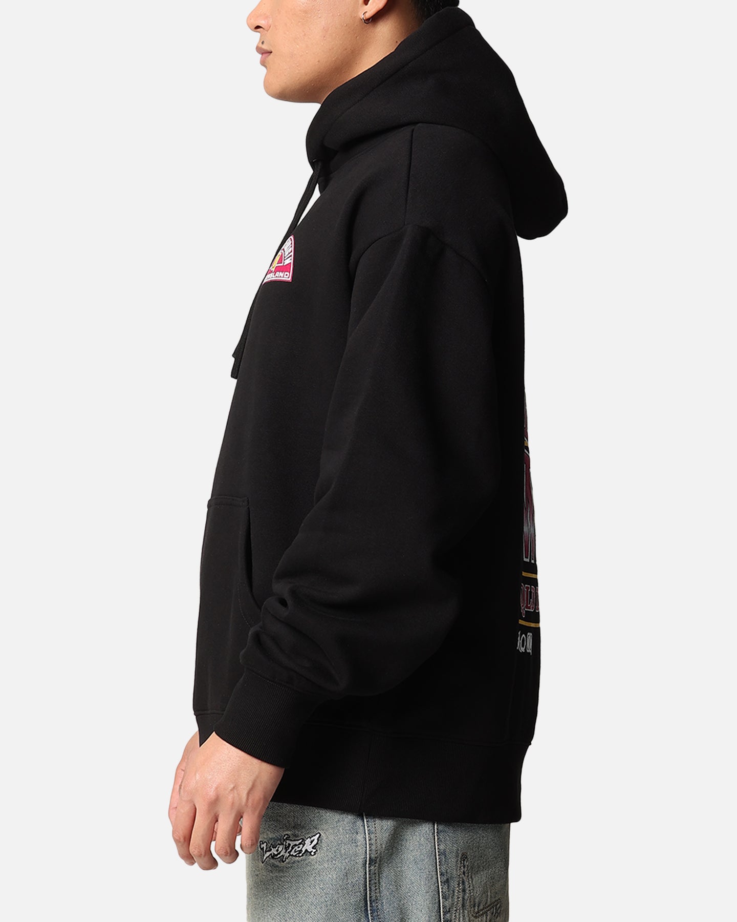 Queensland Ruby League State Of Origin 1995 Winners Hoodie Faded Black