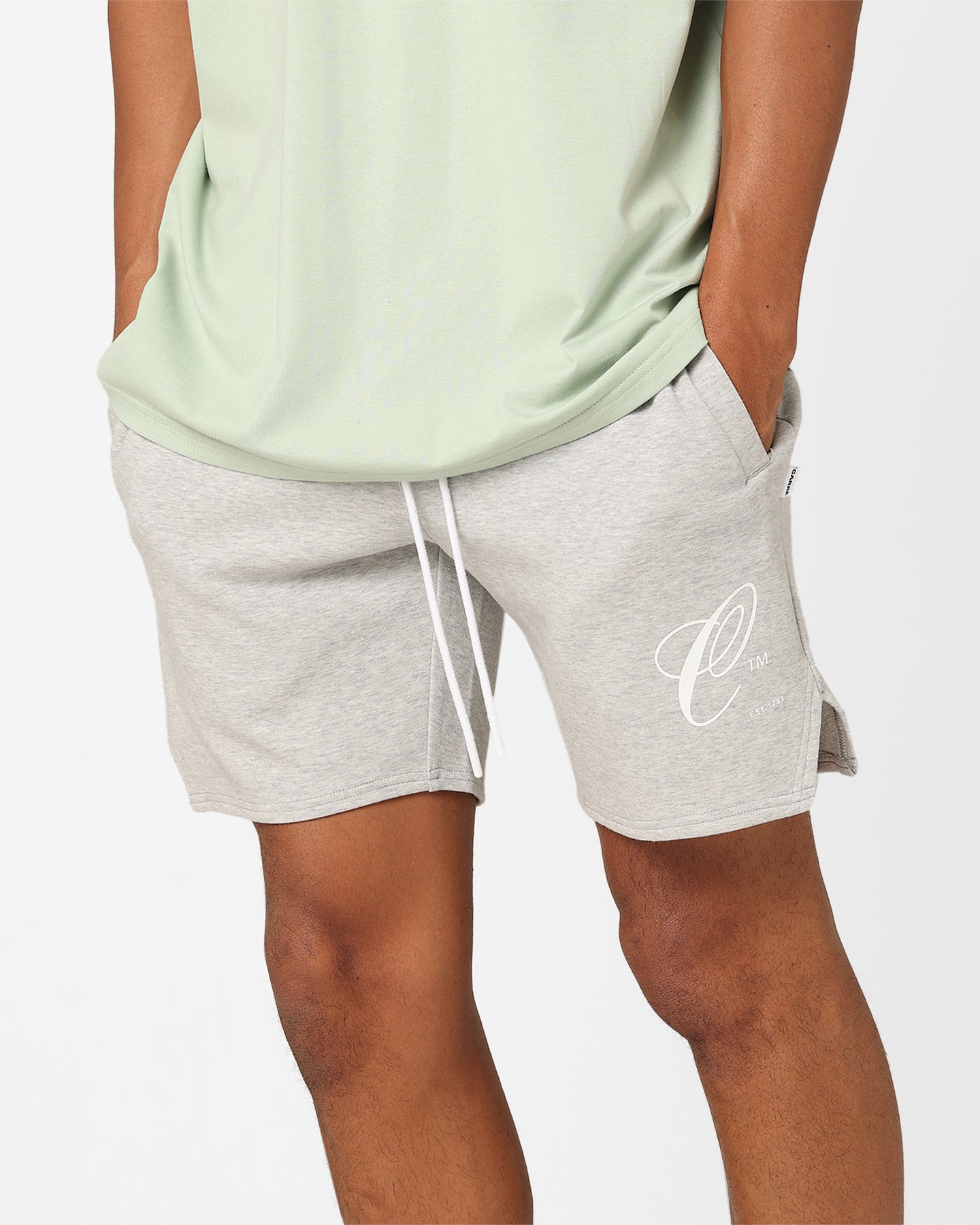 Carre Capital C Motion Shorts Grey Marle