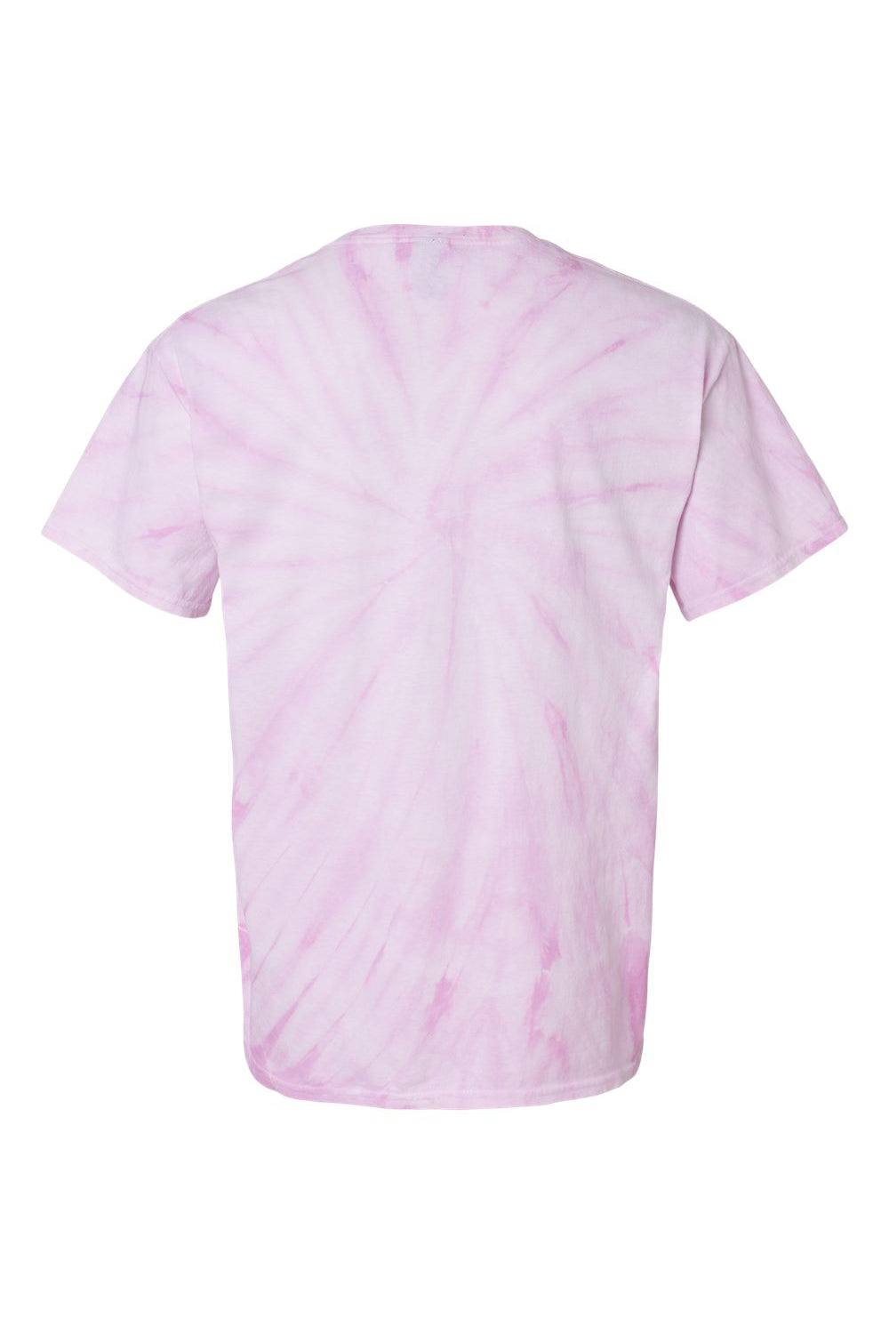 Dyenomite Mens Cyclone Pinwheel Tie Dyed Short Sleeve Crewneck T-Shirt - Lilac - NEW