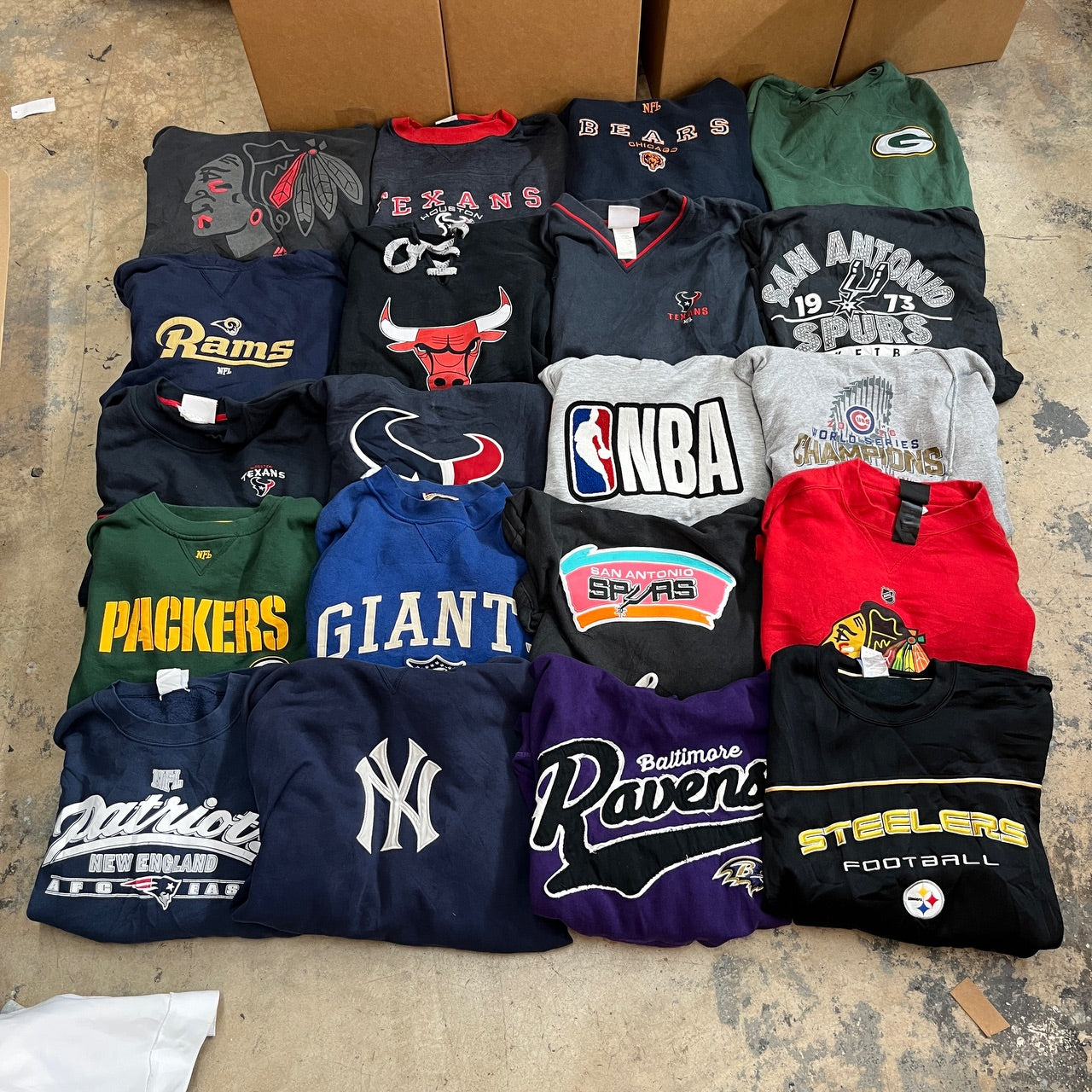 Custom handpick Custom 100 pc sweat 100 pc vintage