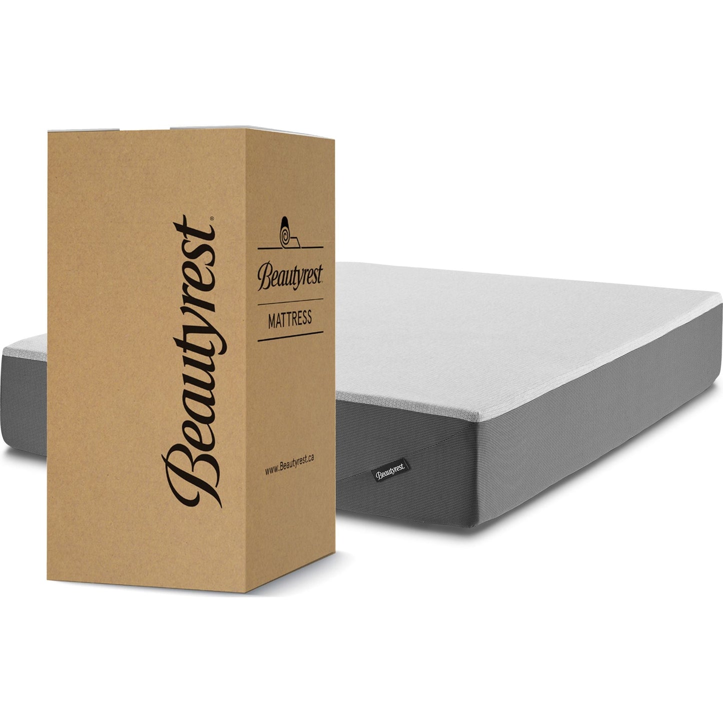 Beautyrest 12 Gel Memory Foam Mattress In A Box