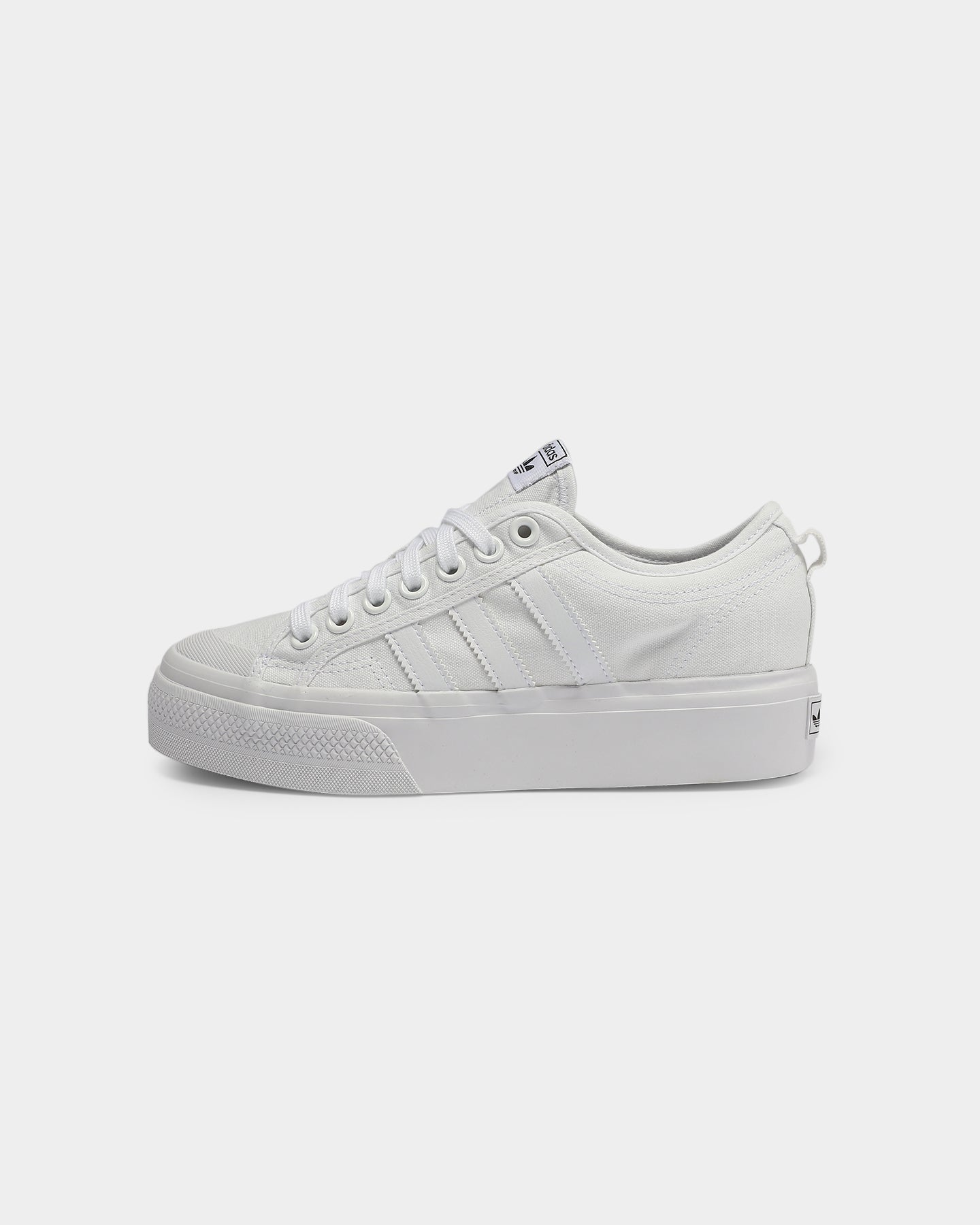 Adidas Women's Nizza Platform White/White/White