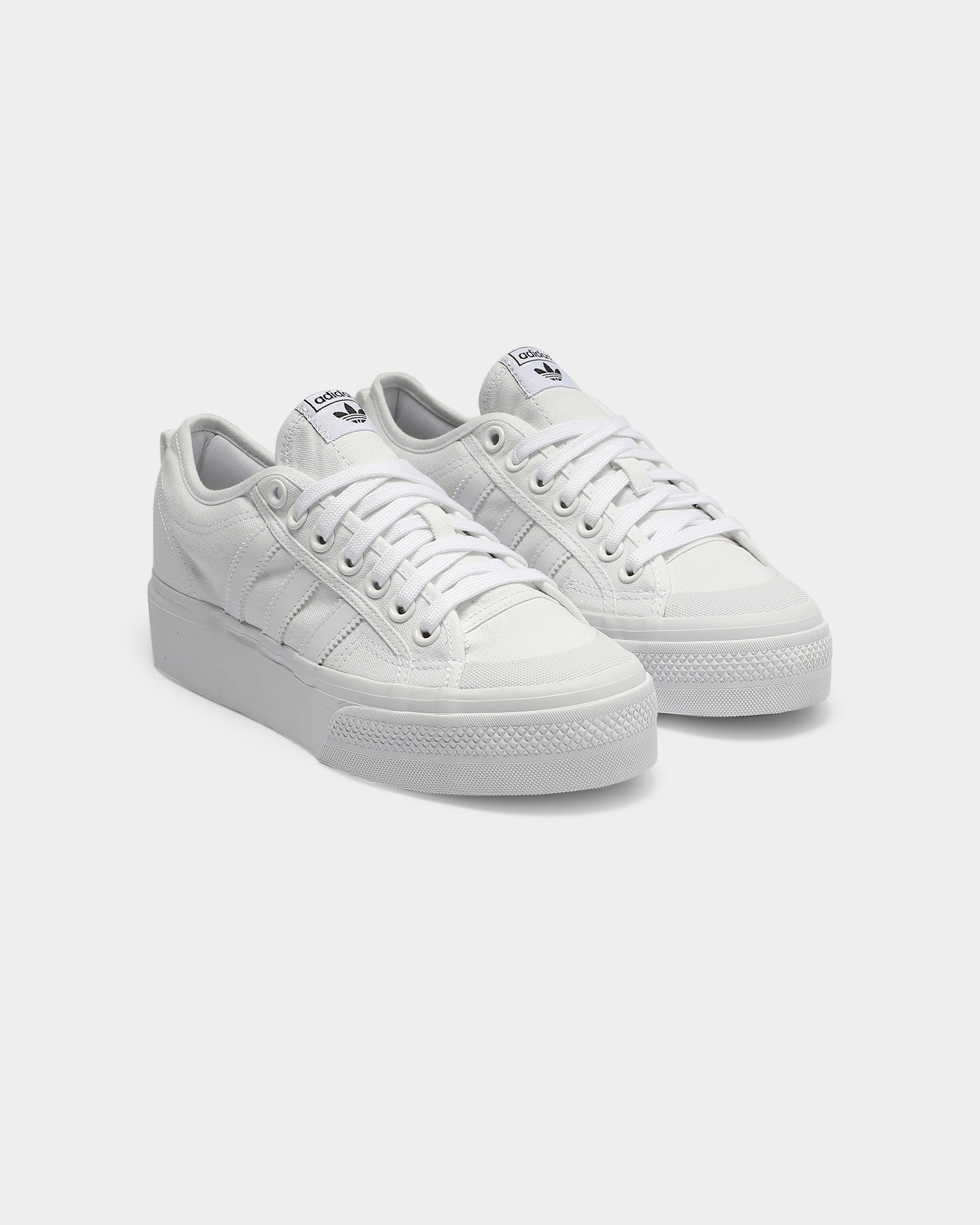 Adidas Women's Nizza Platform White/White/White