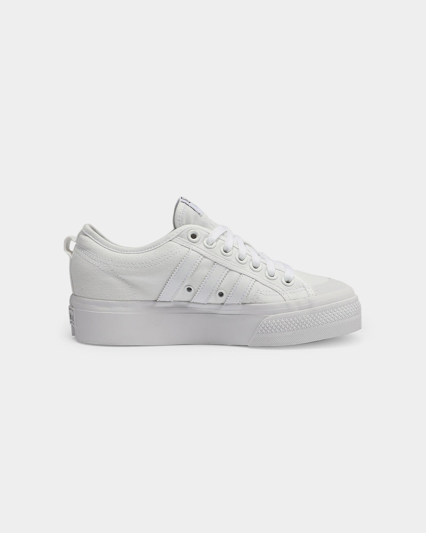 Adidas Women's Nizza Platform White/White/White