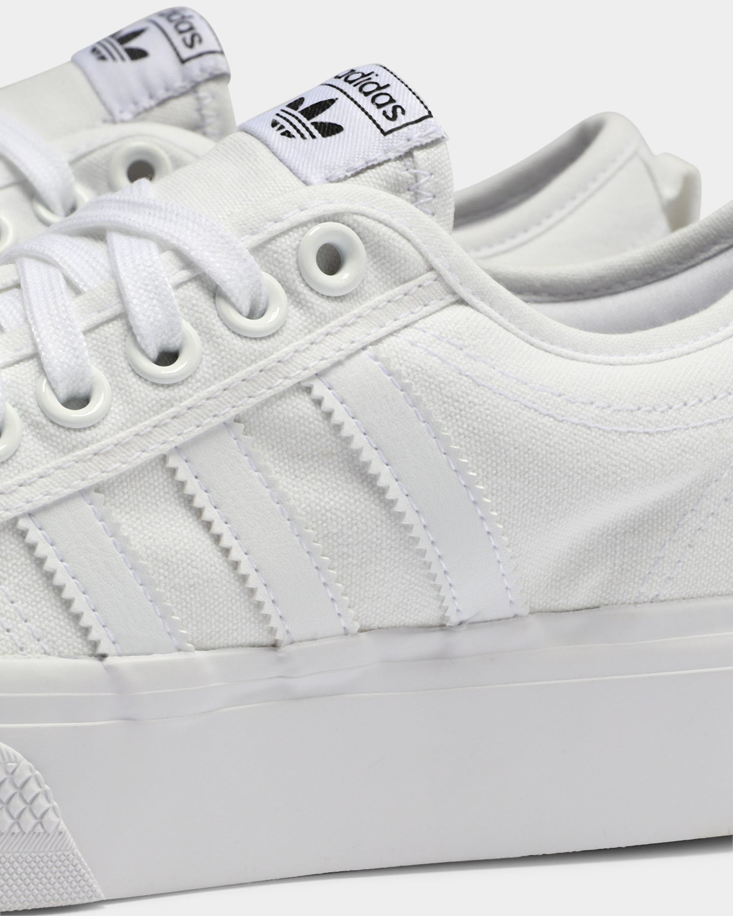 Adidas Women's Nizza Platform White/White/White