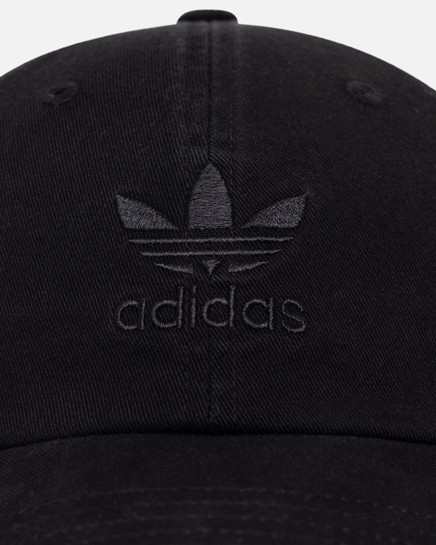 Adidas Adicolour Classics Trefoil Stonewashed Baseball Cap Black/White