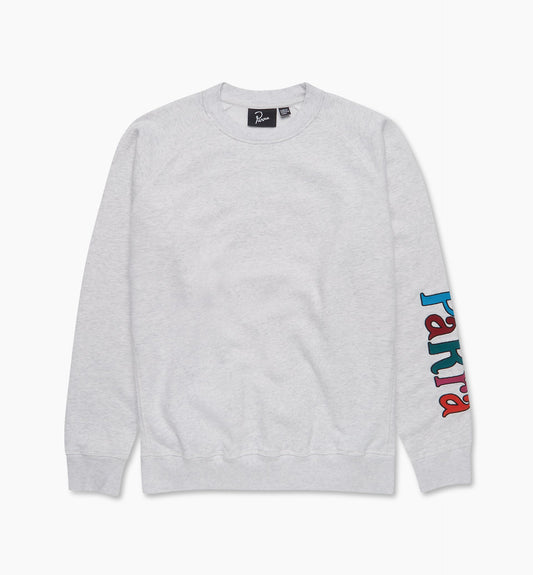 by Parra Serif Logo Crewneck Sweatshirt