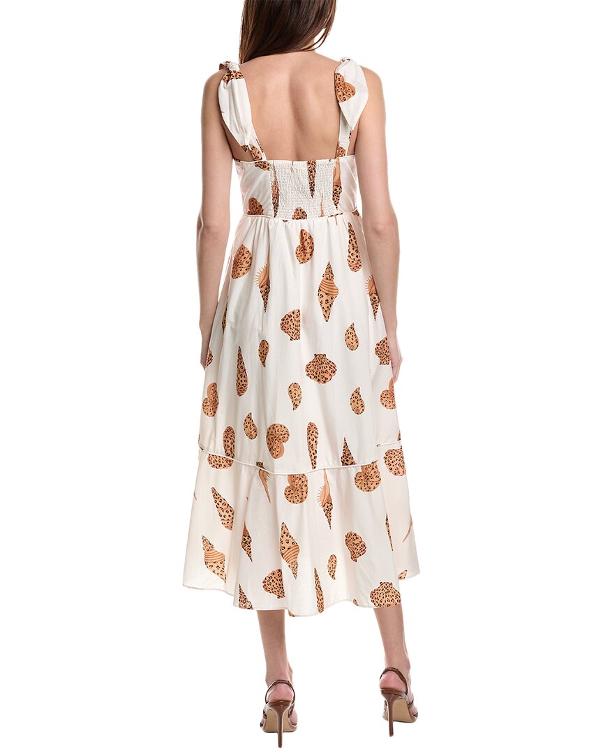 FARM Rio Leopard Shell Midi Dress