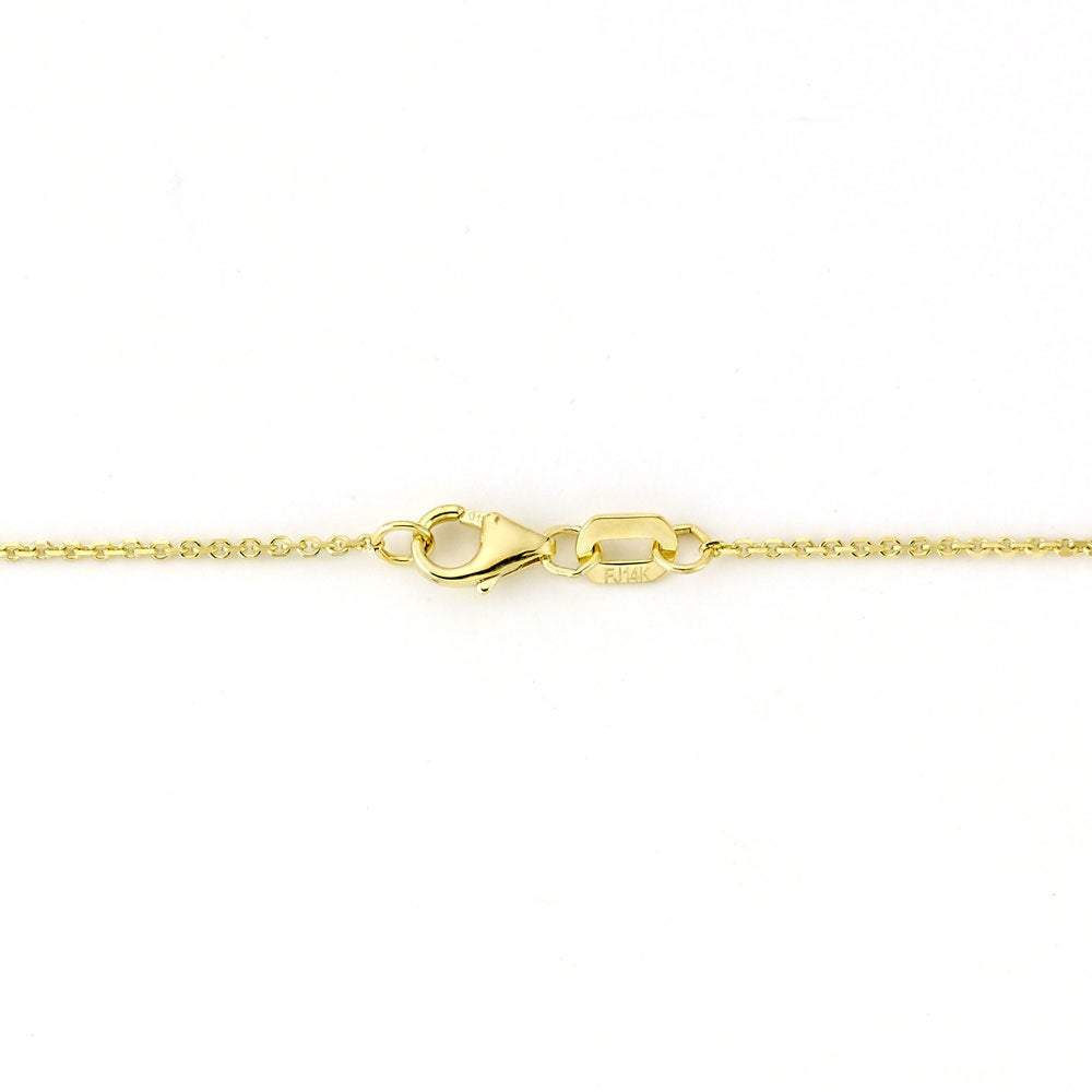 Suzy Levian 14k Gold 2 3/5ct TDW Diamond Station Necklace