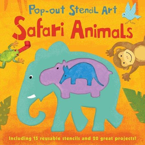 Safari Animals - Pop-Out Stencil Art