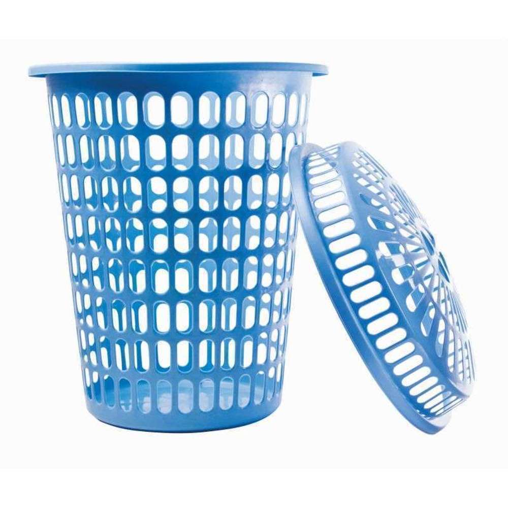 UBL Laundry Basket w/ Lid 45 x 56cm