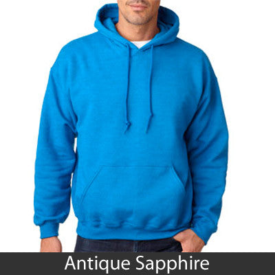 Delta Upsilon Hooded Sweatshirt - Gildan 18500 - TWILL