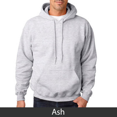 Delta Upsilon Hooded Sweatshirt - Gildan 18500 - TWILL