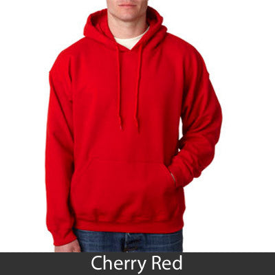 Delta Upsilon Hooded Sweatshirt - Gildan 18500 - TWILL