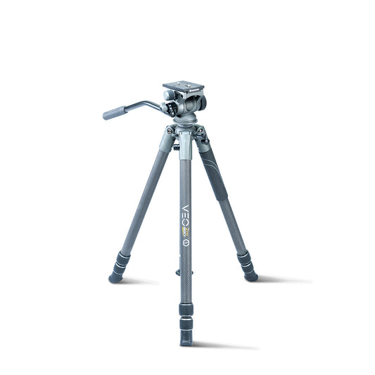 VEO 2 PRO 263CV CARBON FIBER TRIPOD WITH 2-WAY VIDEO PAN HEAD - RATED AT 11LBS/5KG