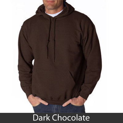 Delta Upsilon Hooded Sweatshirt - Gildan 18500 - TWILL