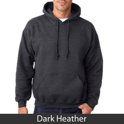 Delta Upsilon Hooded Sweatshirt - Gildan 18500 - TWILL