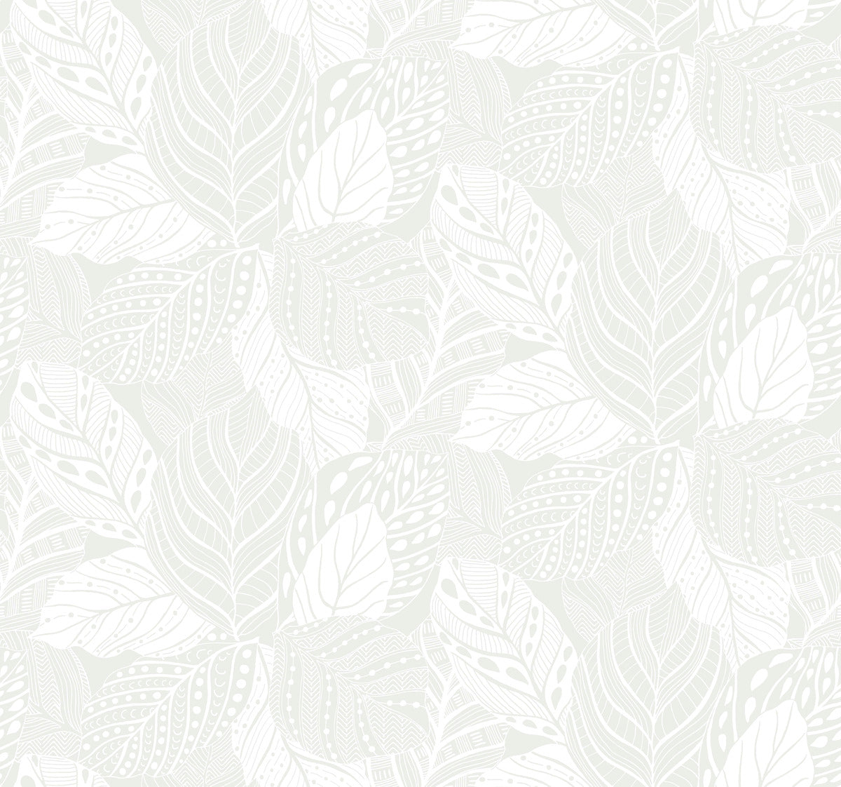 Sample Vinca Pearl Wallpaper from the Greenhouse Collection