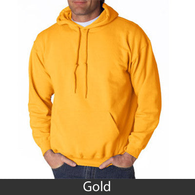 Delta Upsilon Hooded Sweatshirt - Gildan 18500 - TWILL