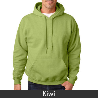 Delta Upsilon Hooded Sweatshirt - Gildan 18500 - TWILL