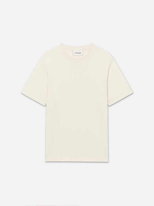 Duo Fold Tee -- White Sand