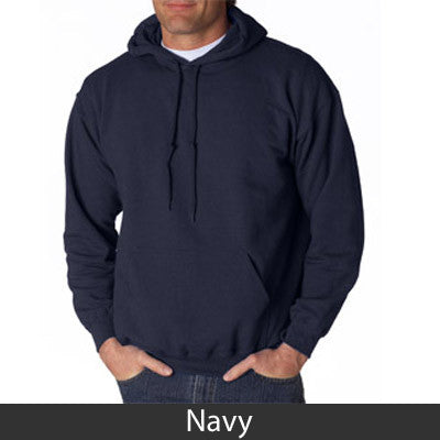 Delta Upsilon Hooded Sweatshirt - Gildan 18500 - TWILL