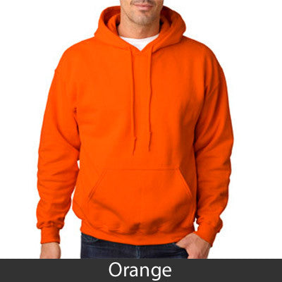 Delta Upsilon Hooded Sweatshirt - Gildan 18500 - TWILL