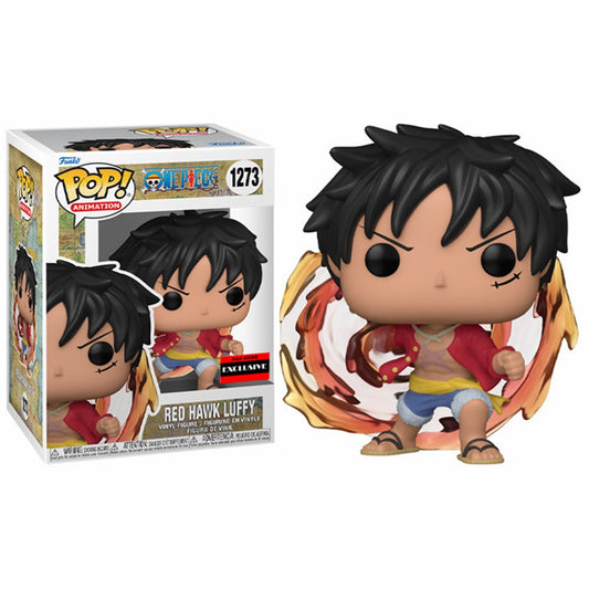 POP! Animation #1273-One Piece-Red Hawk Luffy(1 out of 6 Chase)-AAA Exclusive