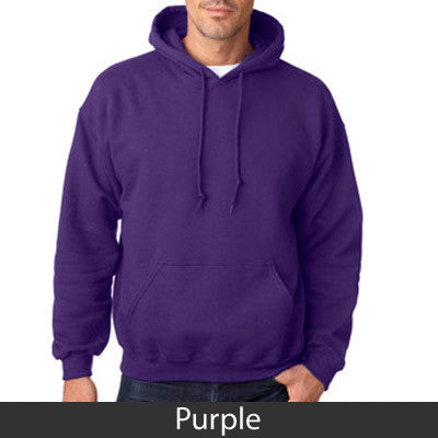 Delta Upsilon Hooded Sweatshirt - Gildan 18500 - TWILL