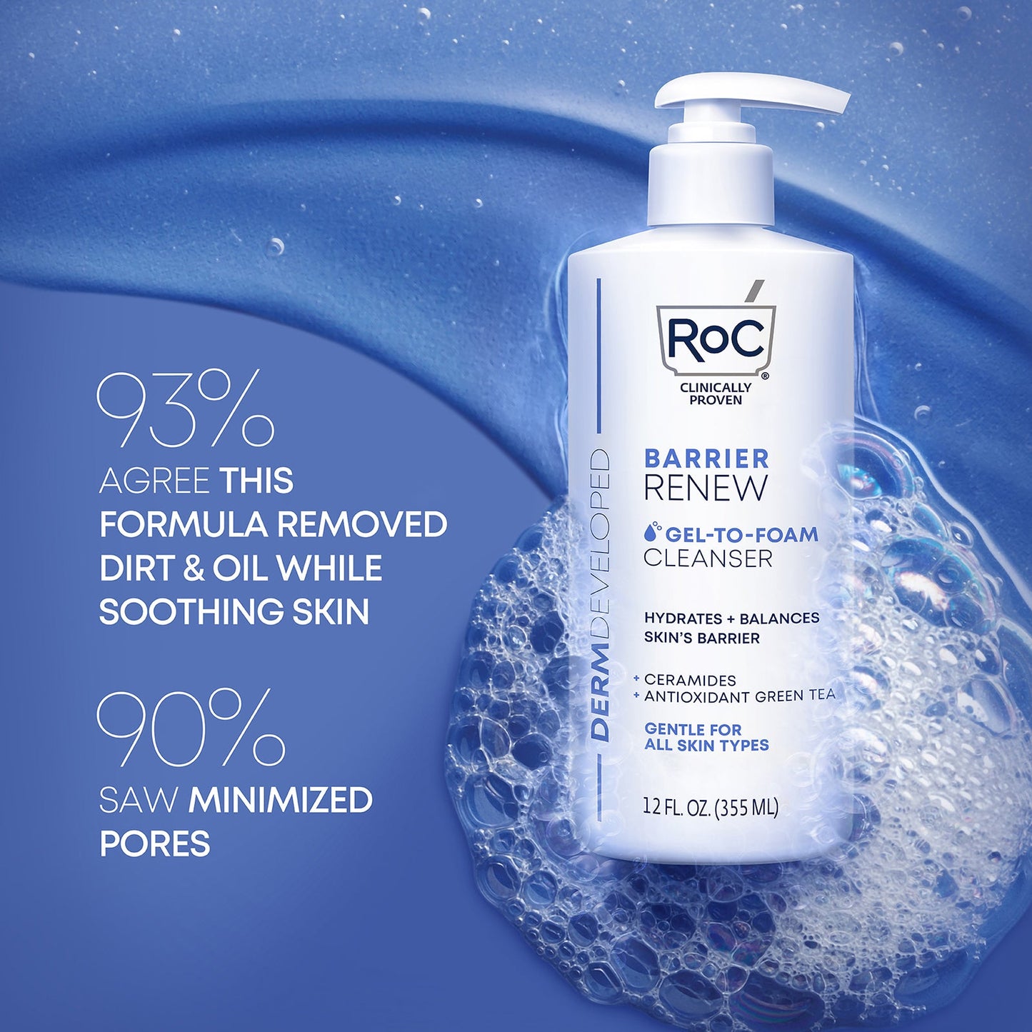 Barrier Renew® Gel-To-Foam Cleanser