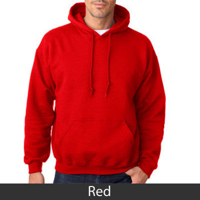 Delta Upsilon Hooded Sweatshirt - Gildan 18500 - TWILL