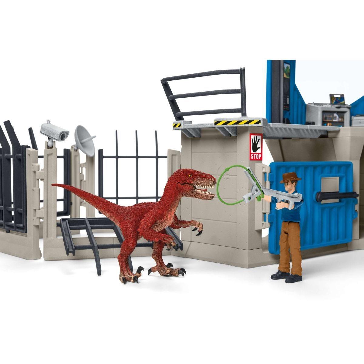 SCHLEICH 41462 Large Dino Research Station Playset