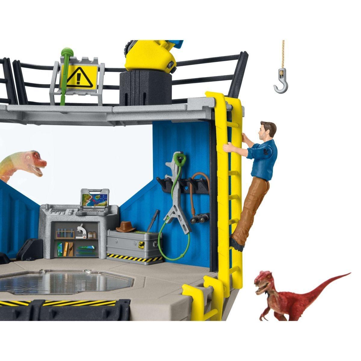 SCHLEICH 41462 Large Dino Research Station Playset