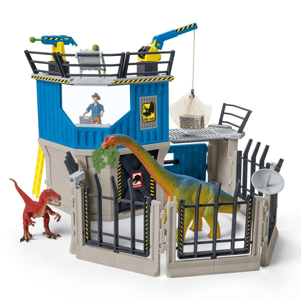 SCHLEICH 41462 Large Dino Research Station Playset