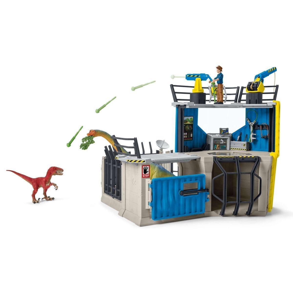 SCHLEICH 41462 Large Dino Research Station Playset