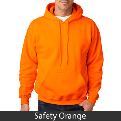 Delta Upsilon Hooded Sweatshirt - Gildan 18500 - TWILL