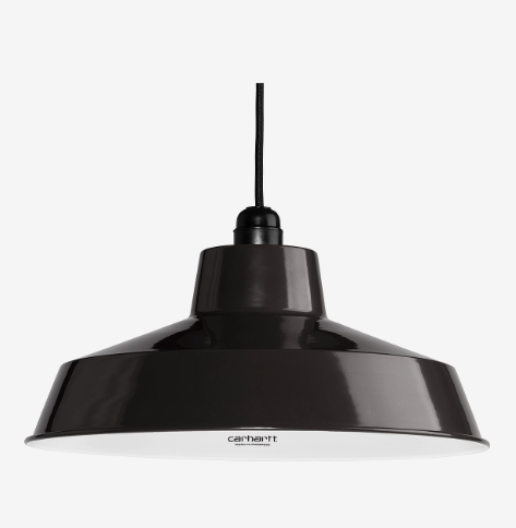 Carhartt WIP Script Stainless Iron Lamp Shade - Black