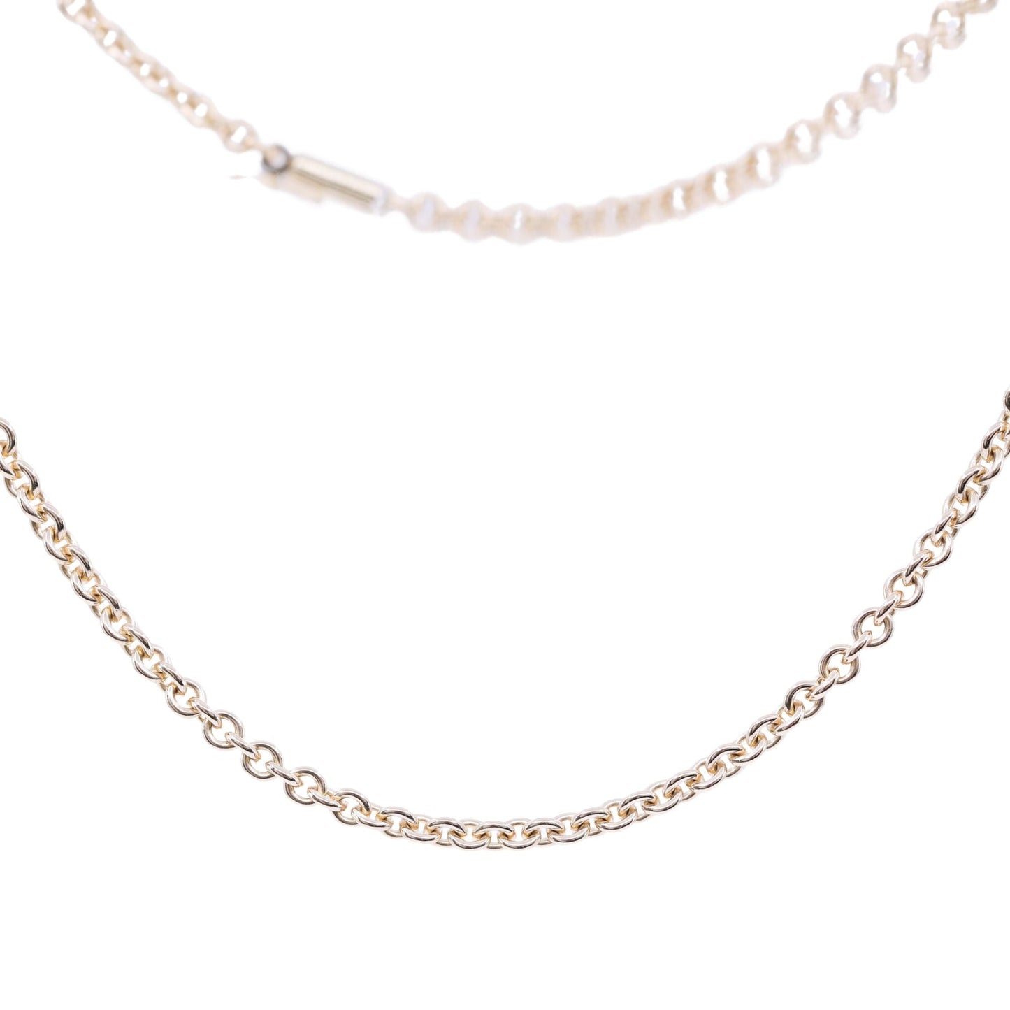 ESTATE 14K YELLOW GOLD ROUND CABLE CHAIN NECKLACE - 23.5 INCH