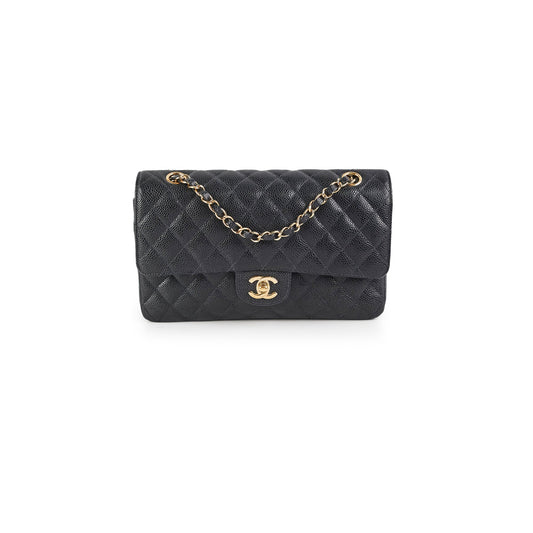 Chanel Medium/Large Classic Flap Caviar Black