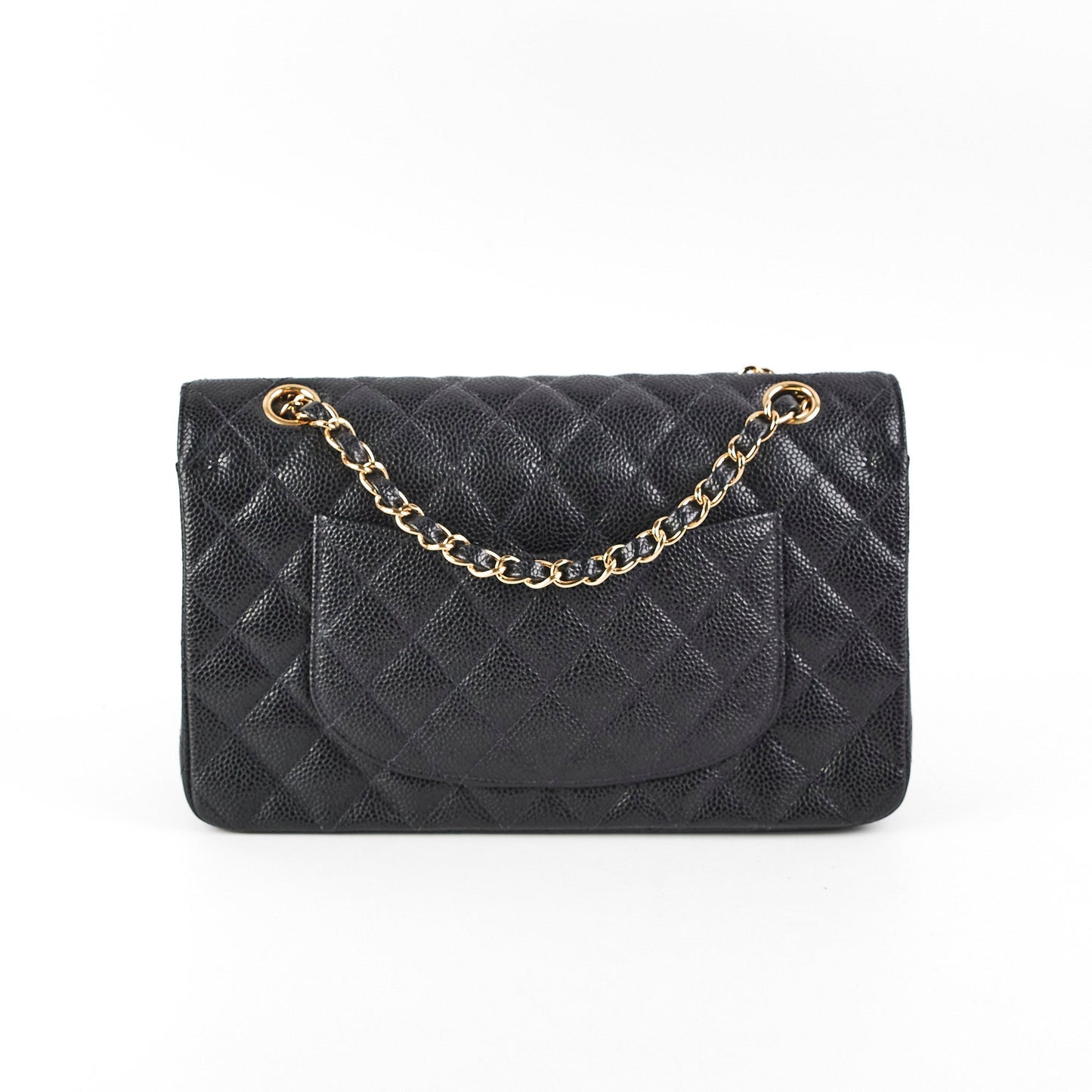 Chanel Medium/Large Classic Flap Caviar Black