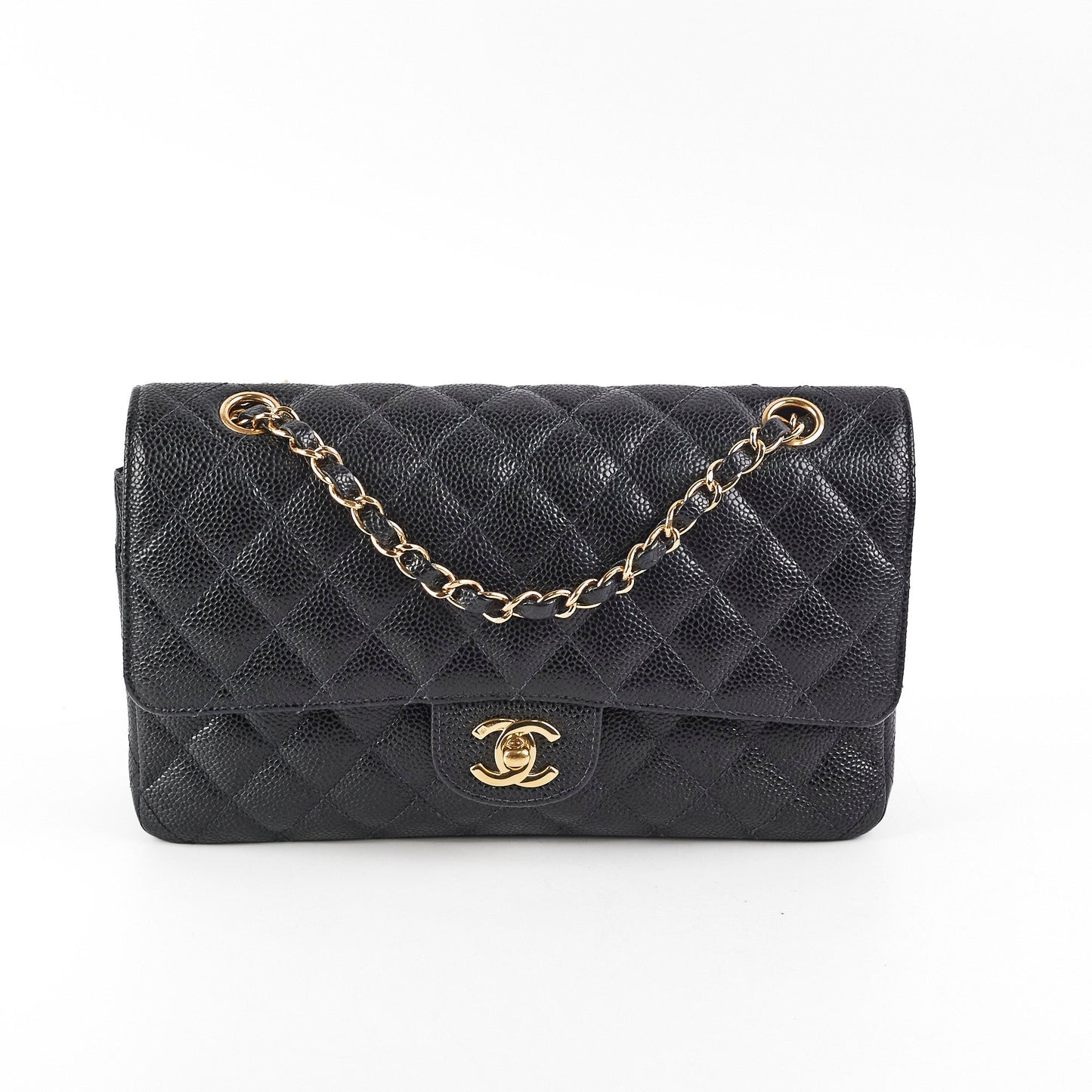 Chanel Medium/Large Classic Flap Caviar Black