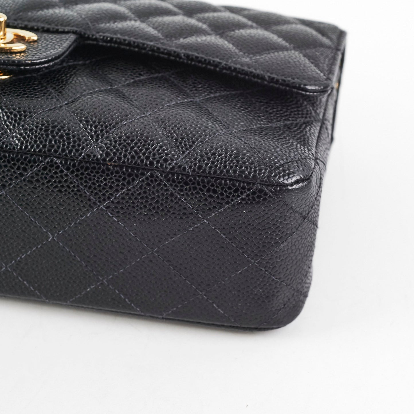 Chanel Medium/Large Classic Flap Caviar Black