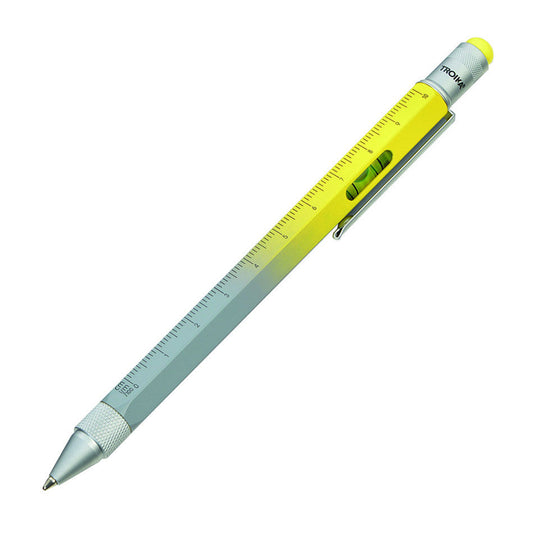 Troika Construction Tool Pen Yellow/Grey