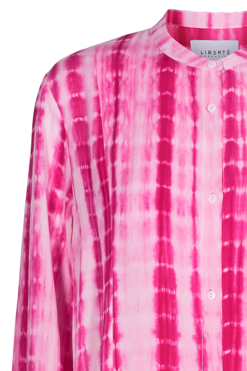 Vilma Shirt Dress | Pink | Skjorte kjole fra Liberté Essentiel