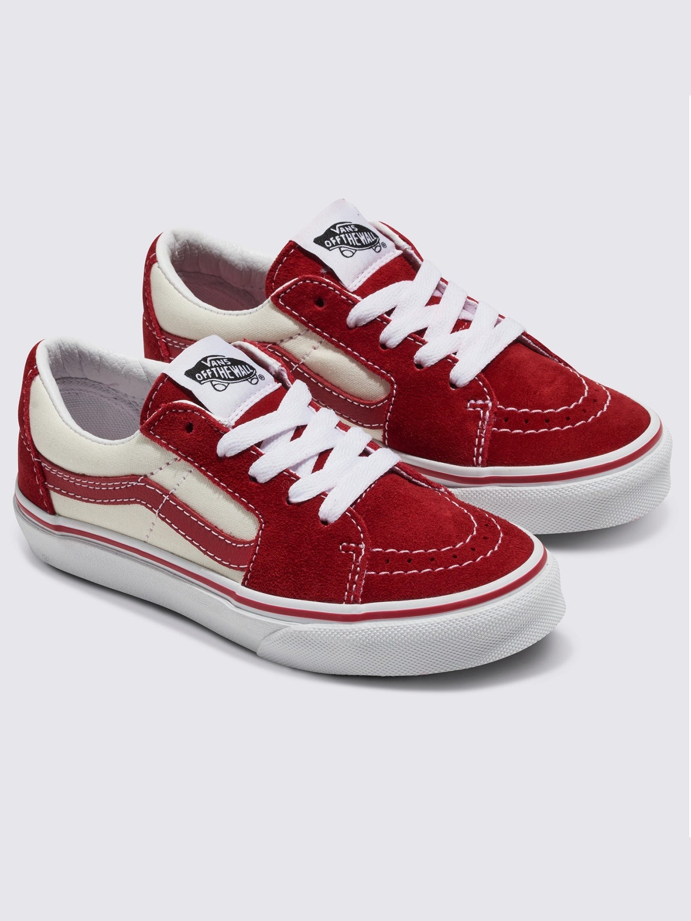 Sk8-Low Red/Marshmallow Shoes (Kids)