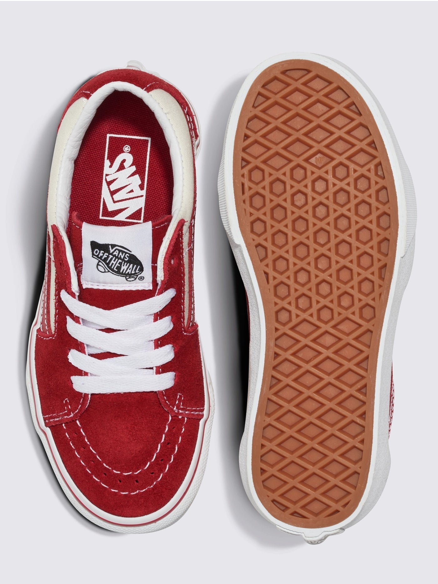 Sk8-Low Red/Marshmallow Shoes (Kids)